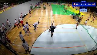 Ireland vs United States / Cloth Men / Dodgeball World Championships 2024