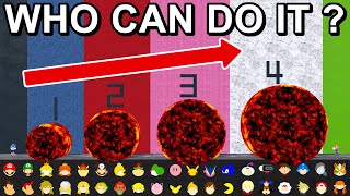 Who Can Make It? Lava Ball Tierlist - Super Smash Bros. Ultimate