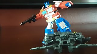 Transformers Dr wu Optimus Prime Stop Motion