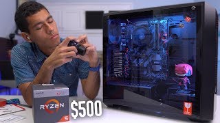 $500 Budget Gaming PC Build - Ryzen 5 2400G (w/ Benchmarks)