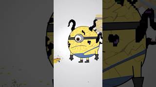 CHIBI PIBBY VS ABSTRACTED MINION FROM DESPICABLE ME 4