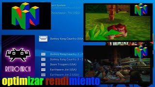 Como Configurar Emulador N64 en RETROARCH XBOX SERIES X S eliminar BUGS +RENDIMIENTO +FILTROS RETRO