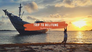 Travelling ke Belitung | Sunset di Pantai | Mi Atep Belitung