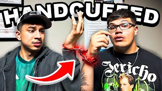 Handcuffed To SANTEA For 24 Hours!!