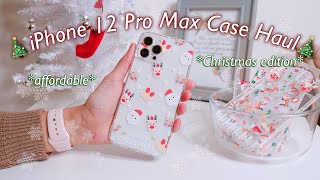 📱🎄 IPHONE 12 PRO MAX CASE COLLECTION //  เคสธีมคริสต์มาส, รีวิวเคสราคาถูกและดี