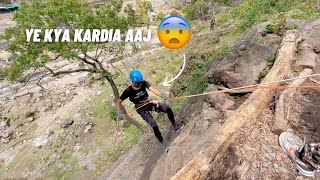 Rock climbing in Dehradun😍Halat kharab hogayi😭