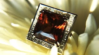 Orange Tourmaline Ring - Paul Reinhard