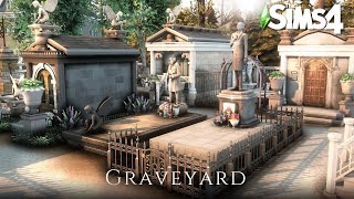 The Sims 4 - Old Graveyard - soon Life & Death - Relaxing Speed Build