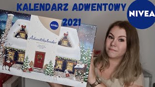 Kalendarz adwentowy NIVEA 2021|| otwieram wszystkie okienka || tyle produktów pełnowymiarowych 😱