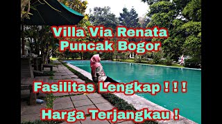 Villa Via renata cimacan puncak bogor, Fasilitas lengkap nyaman dan bersih.