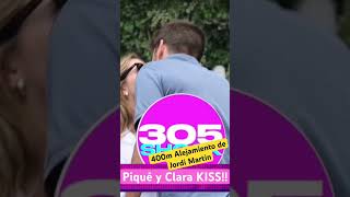 The KISS!  BESO EXCLUSIVO! Pique y Clara Chia #305shock #305shocktv