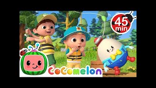 Humpty Dumpty Family Camping (Nature Song) + MORE CoComelon Nursery Rhymes & Songs