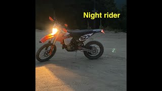 Night rider, a dualsport adventure