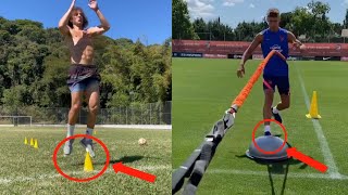 FAMOUS Footballers Train for the New Season 🔥