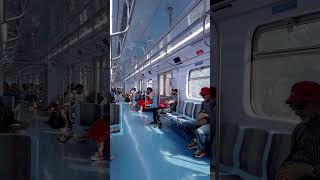 Andando de trem pela linha 7 rubi(Cptm)