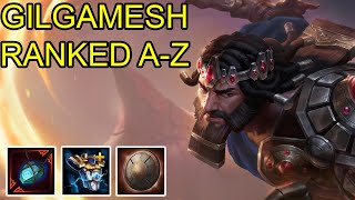 GILGAMESH SOLO LANE | SMITE 9.9 A-Z SERIES