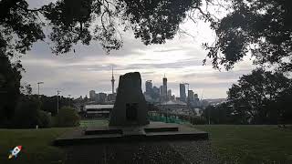 Awesome view over Auckland from Dove Myer Robinson Park (Parnell Rose Garden).