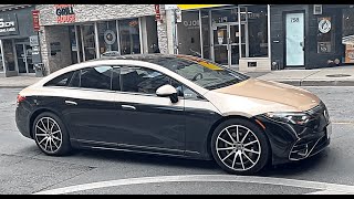 EQS 580 | Mercedes-Benz  in Toronto | Carspotting + Slow Mode + Reverse Experience