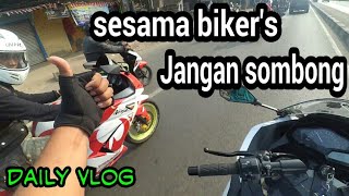 Momen Unik Dijalan 2 / Disapa aja /Vlog 63. / Motovlog Karawang.