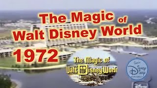 The Magic of Walt Disney World 1972 | Magic Kingdom | Epcot | Disneyland | Wonderful World of Disney