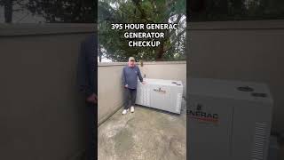 GENERAC LIQUID COOLED GENERATOR 395 Hour Checkup Results are SHOCKING!