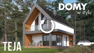 Projekt domu Teja - widok 360º