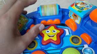 Mainan Musikal Baby Walker Anak Motif Kereta Api Warna Biru (Blue)