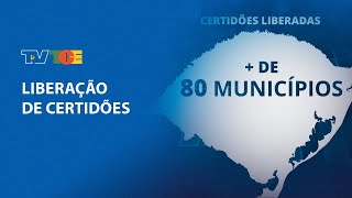 Liberação de Certidões