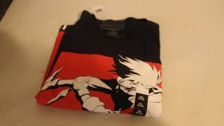 REViEW OF NARUTO SHiPPUNED Hatake Kakashi BLACK T-SHiRT