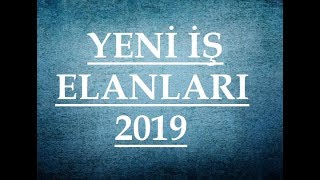 İŞ ELANLARI 2019 (FEVRAL AYI ÜÇÜN) İŞ ELANLARİNİ HARADA AXTARMALI