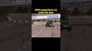 SUVs populares no teste do alce