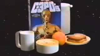 Vintage Kellogg's C-3PO's Cereal Commercial