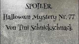 REVIEW Halloween Mystery Nr. 77 von Tini Schnickschnack #lenisveas_diamonds