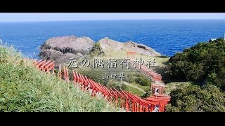 【山口県】真っ赤な鳥居が海まで続く元乃隅神社／ Motonosumi Shrine（Yamaguchi, Japan)