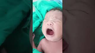 just now born baby# delay cry  baby##trendingshorts #newstatus #subscribe my channel #