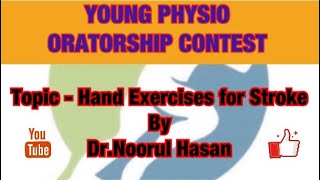 Hand exercises for stroke patients | Noorul Hasan | PhyX Pain Solutions | Dr. Nitin Kumar Arora