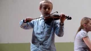 Fritz Seitz Concerto No.5 in D Major, Op.22, 1st Mvt. by Jacob (8yo)