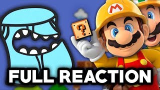 MAN FREAKS OUT AT NEW MARIO GAME - ConnorEatsPants Reacts to the Super Mario Maker 2 Direct