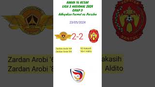 FT ADHYAKSA FARMEL FC VS PERSIBA BANTUL LIGA 3 NASIONAL 2024 BABAK 16 BESAR