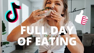 TikTok Controls My Meals | What I Eat In A Day