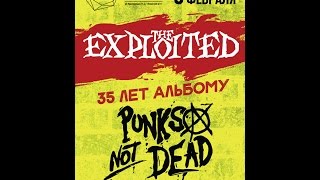 The Meantraitors + The Exploited ( 05. 02. 2016, клуб Yotaspace, г. Москва )