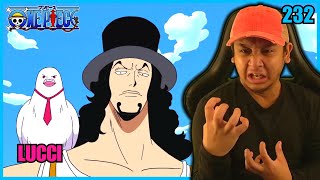 🎩 MEET LUCCI 🎩 | One Piece - Episode 232 | Reaction