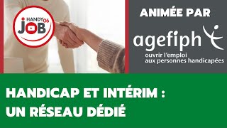 Handicap et Intérim : un réseau dédié #SEEPH2020