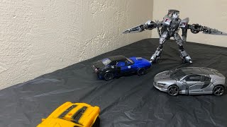 Episode III - Sideswipe and Bumblebee on Patrol Stop Motion