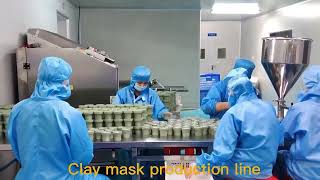 Sheet mask production line #Skincare Factory