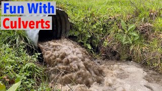 Unclogging Culverts Fixing Roads 1800s Cabin & Cows