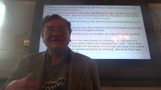 Does a Christian keep on sinning? 1 John 1,2 Duncan Heaster sermon at Croydon Pub Church