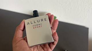 Honest review of allure homme sport!