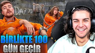 Ebonivon - 100 Gün hapsolmuş olarak dayan, 500,000$ kazan İzliyor | @MrBeast