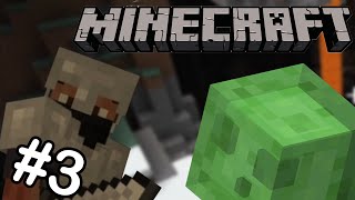 Minecraft Bedrock edition | Folge: 3 | Unsere erste Höhle